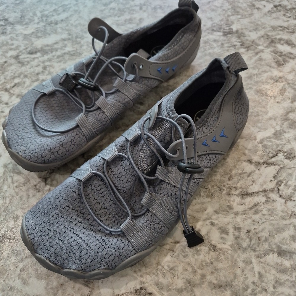 HF Barefoot Shoes - Gray - Quick Dry/Slip~On - Men's Size EU Sz 40 6.5 Us